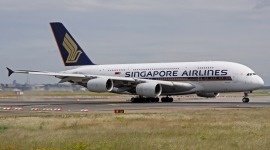 9V-SKA Singapore Airlines Aviationtag A380 MSN003 Schlüsselanhänger 